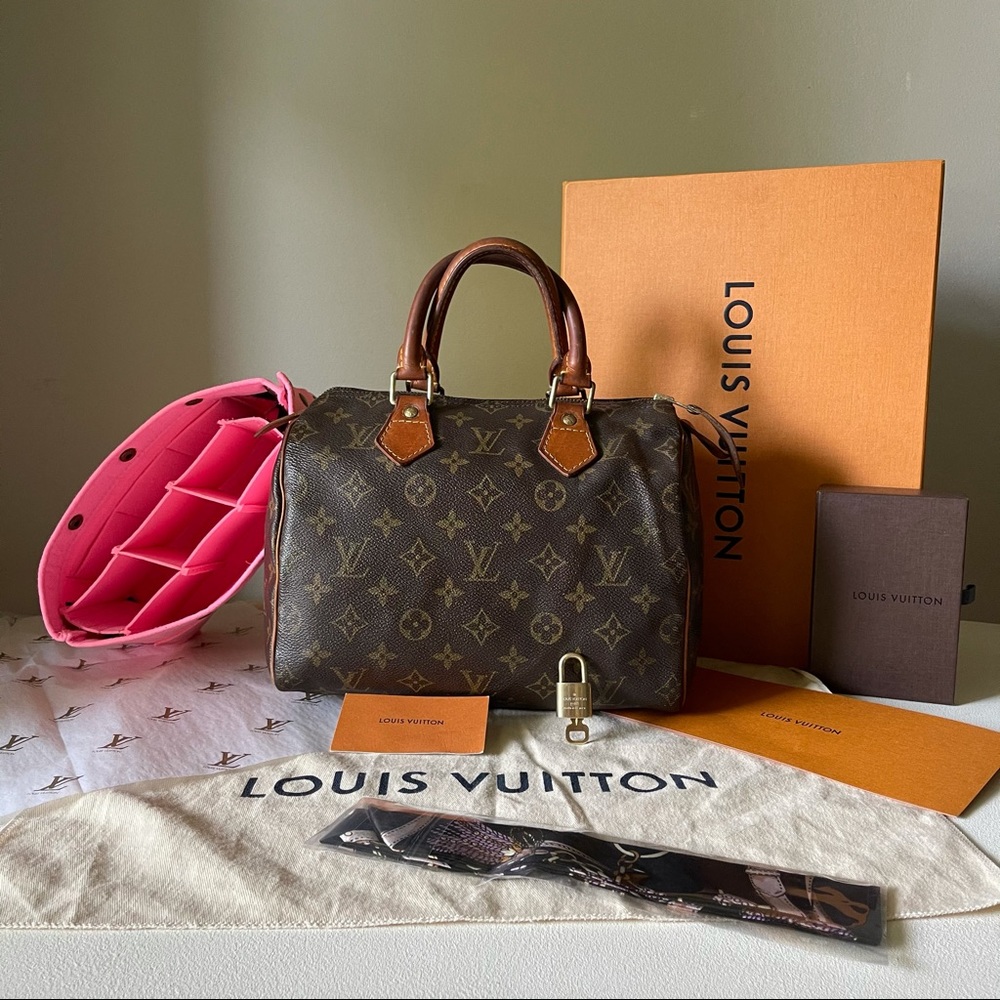 Louis Vuitton - Speedy Monogram Lock Key Dust Bag